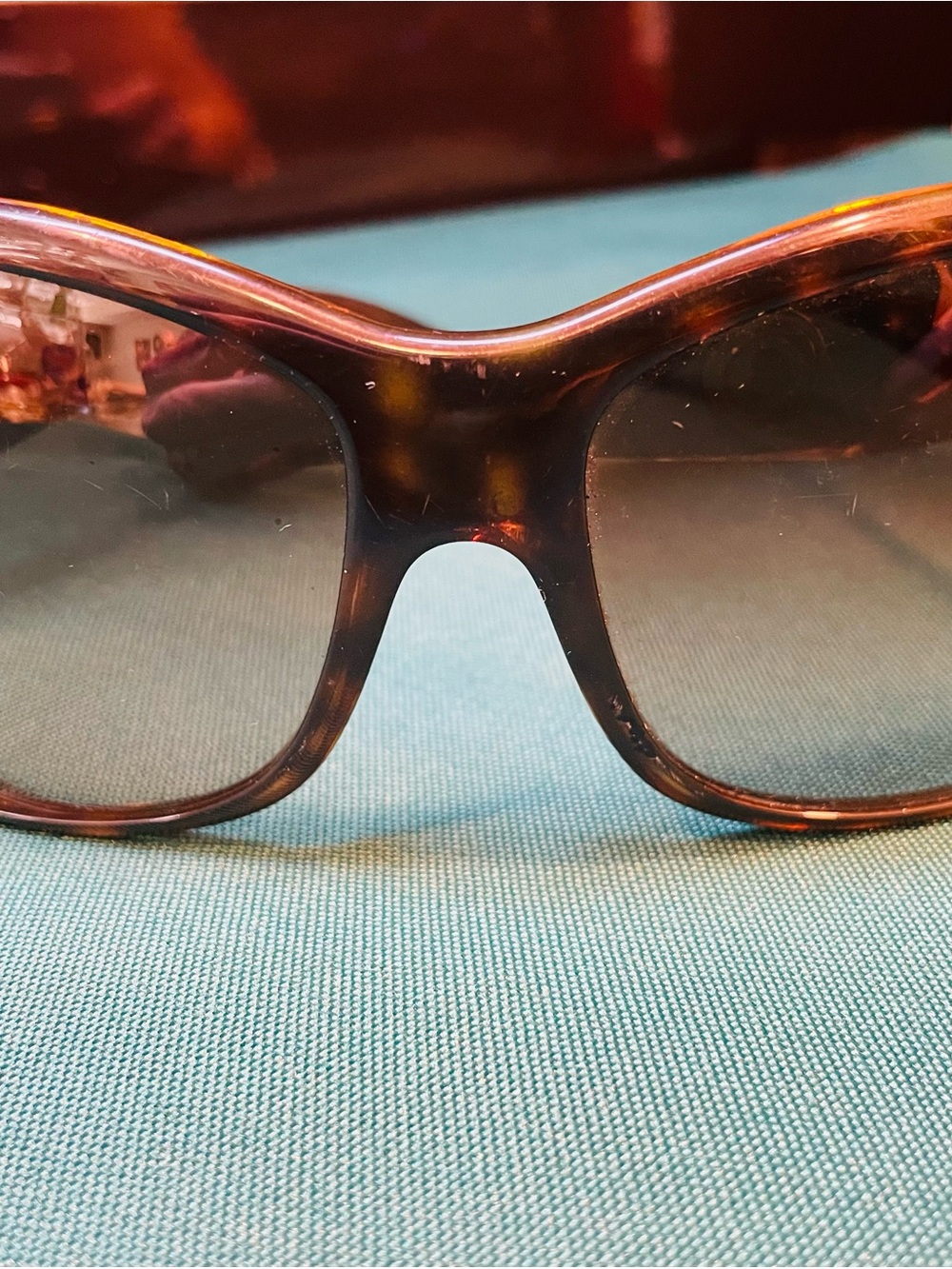 Prada SPR05L Tortoiseshell Gradient Lens Women's Sunglasses - Picture 5 of 7